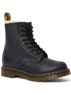 DR.MARTENS 1460 SERENA ЧЕРНЫЕ С МЕХОМ